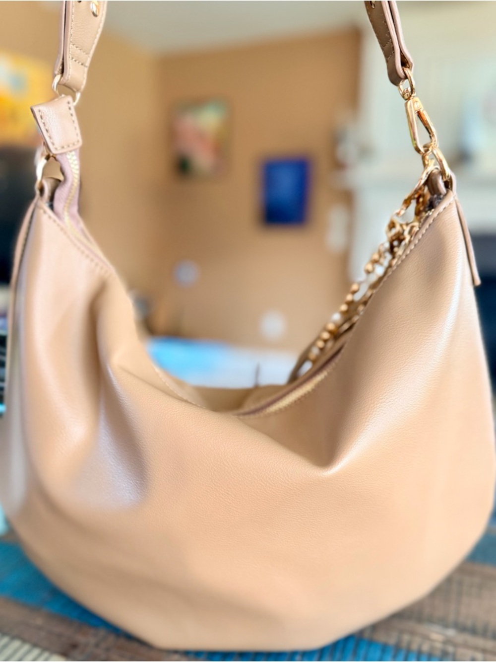 Modern + Chic Savannah Bag in Fawn - Picture 2 of 6